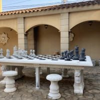 大きなチェス台