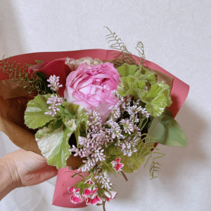家族贈呈用花束です。|579798さんの神戸旧居留地ヴィラブランシュの写真(1226650)