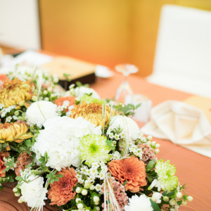使いたい花は相談することができます。|579829さんの椿大神社 椿会館の写真(1159415)
