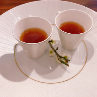 試食のコンソメスープ