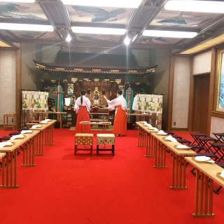 人前式会場は2つある