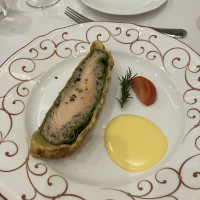 メインの一つ、サーモン。美味しかったです！