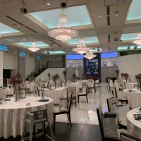 後ろからの披露宴会場