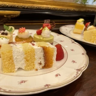 式の後出してもらったケーキ