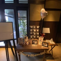 披露宴会場近くに移動して下さったとき