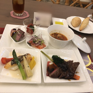 試食した時のお料理です