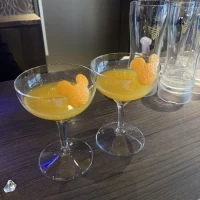 ウェルカムパーティのドリンク