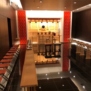 落ち着いた雰囲気の会場です。