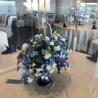 ゲストテーブルの装花