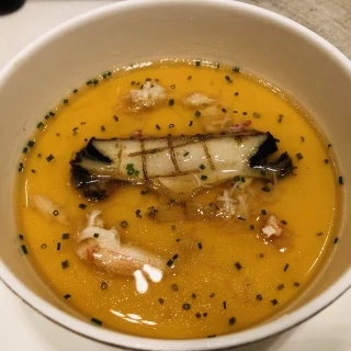あわびの前菜。美味しかったです。