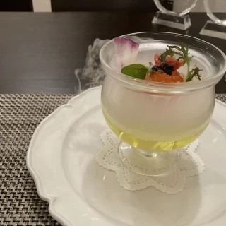 前菜の試食です