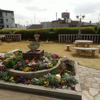 お庭