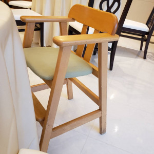 お子様用の椅子|580904さんのヴィクトリアガーデン恵比寿迎賓館の写真(1172354)
