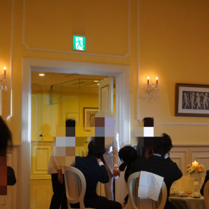 新郎退場の時。
この扉から退場していました。|580980さんのマリエール広島の写真(2061397)