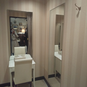 ゲストお着替え部屋2|581013さんのヴィクトリアガーデン恵比寿迎賓館の写真(1168295)