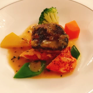 試食会のお料理。
