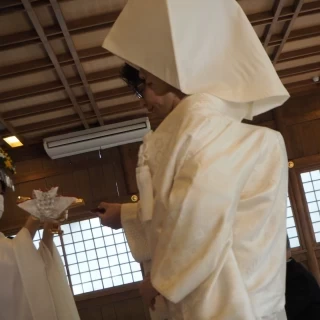 三々九度の様子