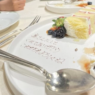 新郎にサプライズで