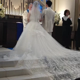 チャペルでの結婚式