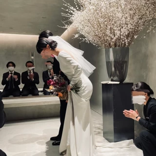 挙式中