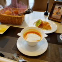 試食の料理(前菜)ポタージュが最高でした