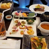 当日の料理(ブライズルームにて)