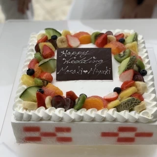 ウェディングミンサーケーキ