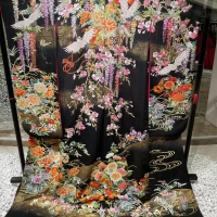 豪華な打掛。