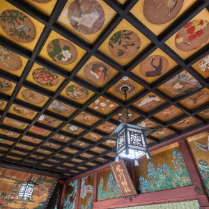 天井も美しいです。|581671さんの赤坂 氷川神社の写真(1982958)