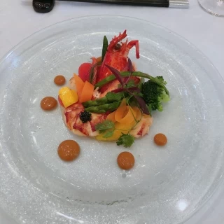 海老のお料理です