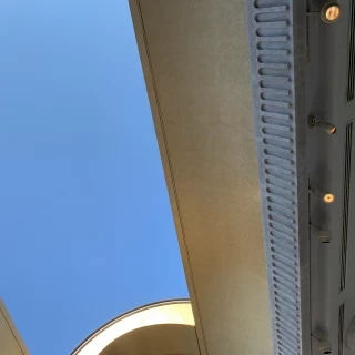 天井が開いたところ