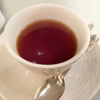 コーヒーまたは紅茶を選択できる