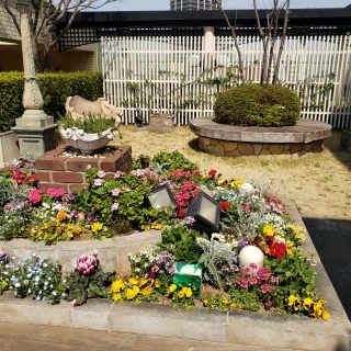 チャペルのお庭