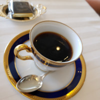 コーヒーのカップもオシャレ