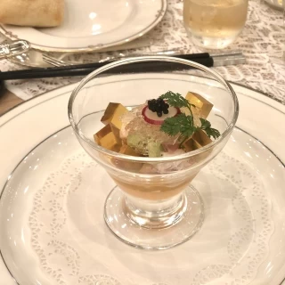 人参のジュレ　美味でした。