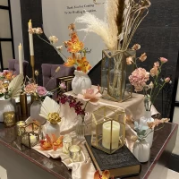 新郎新婦のテーブルのお花
