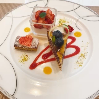 見学後にデザートで出していただきました。