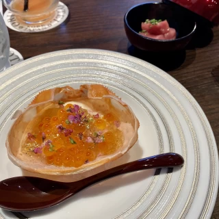 ウエディングフェアの試食です