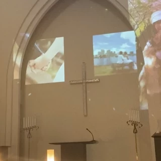 挙式時のムービー