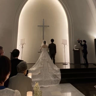 広々したチャペル