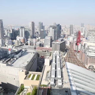 披露宴会場からの眺め