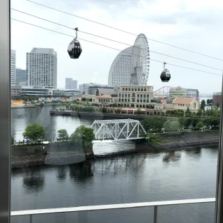 披露宴会場からの景色