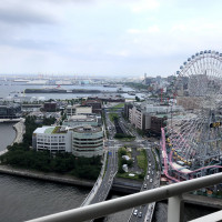 スイートルーム披露宴会場からの景色