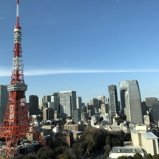 披露宴会場からの景色