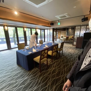 少人数用の披露宴会場です。