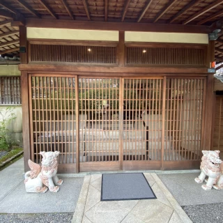 披露宴会場入り口です。