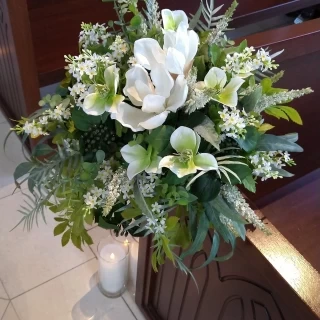 チャペルに飾ってあるお花です。