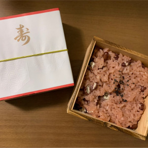 持ち帰りできる赤飯|583174さんの太閤園 (Fujita Kanko Group)（ウエディング取扱終了）の写真(1183061)