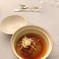 椿山荘名物の米茄子の鴫炊き