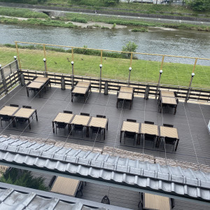 夏の間限定の川床|583857さんのリバースイート京都鴨川迎賓館の写真(1283797)